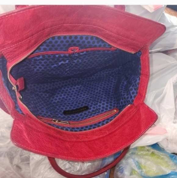 🍂🍁Rebecca minkoff lipstick red satchel - Picture 5 of 8